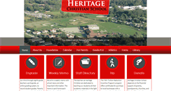 Desktop Screenshot of heritageprschool.com